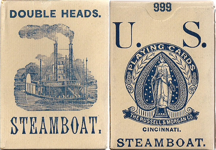 Steamboat 999 (1910) playing cards