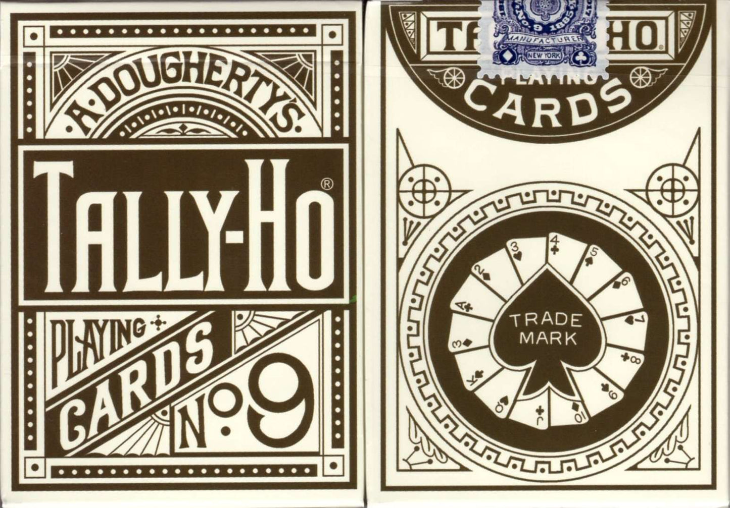 Dougherty Tally-Ho 1885 playing cards